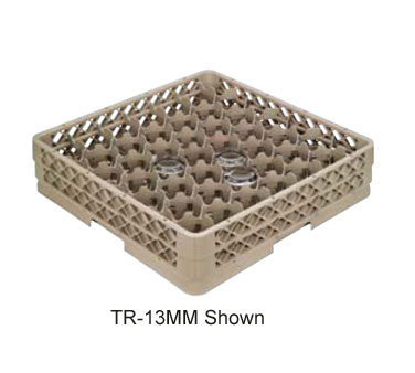 Vollrath TR13MMMM Traex® Full Size Rack Max® Low Profile Glass/stemware Rack, 42-compartment, (ideal When Height Of The Overall Rack Is A Concern), 2-3/4" Hexagon Compartment Size, With (4) 42-compartment Extender, Open Bottom & Sidewall, 6-3/4" Maximum Inside Height,