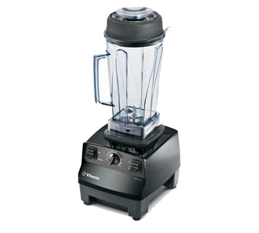 Vitamix 1002 (vm0101) Vita-prep® Commercial Food Blender, Variable Speed, 64 Oz. (2 Liter) High-impact, Clear Container With Wet Blade, Black Base, 54 Page Recipe And Technique Guide, 2 Peak Hp, 120v/50/60/1-ph, 11.5 Amps, Cul Listed, Nsf Certified