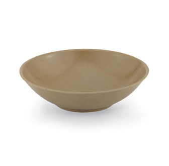 Vollrath 52869 Salad Bowl, 34 Oz., Birchwood, Laminated Plastic, 8" Dia., Imported