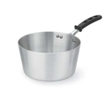 Vollrath 68305 Saucepan, 5 1/2 Qt, Aluminum, Featuring Permanently Bonded Trivent® Silicone Insulated Handle, Handle Rated At 450°, Tapered, 9 7/8" Inside Top Dia, 7 5/8" Inside Bottom Dia, 5 1/2" Inside Depth, 11 Ga, Usa Made, Nsf