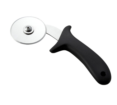 Winco PPC-2 Pizza Cutter, 2-1/2" Dia. Blade, Polypropylene Handle, Black (12 Each Per Inner Case, 120 Each Per Master Case)