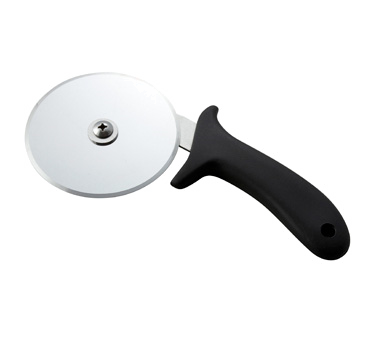 Winco PPC-4 Winco, Pizza Cutter, 4" Blade, Black Handle