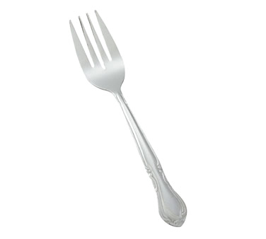 Winco 0004-06 Salad Fork, 18/0 Stainless Steel, Heavy Weight, Vibro Finish, Elegance