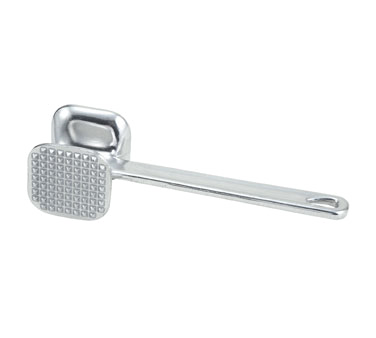 Winco AMT-2 Meat Tenderizer, 2-sided, 10-1/2" O.l., 3" X 3" Square Head, Aluminum