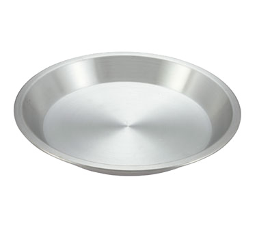 Winco APPL-9 Pie Pan, 9" Dia., Round, Aluminum (12 Each Per Inner Case, 72 Each Per Master Case)