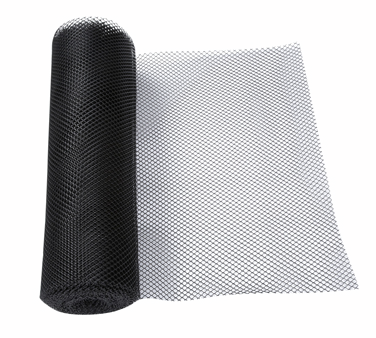 Winco BL-240K Bar Shelf Liner, 2' X 40', Black