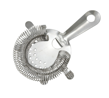 Winco BST-4P Winco, Bar Strainer, Four Pronged, Stainless Steel