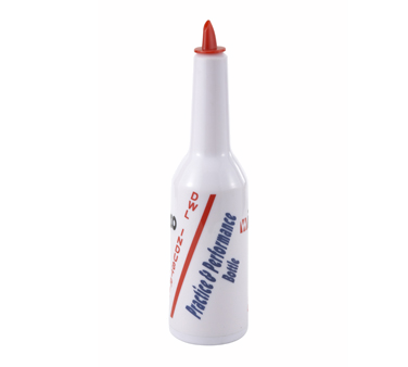Winco PFBT-11W Bartender Practice & Performance Bottle, 3" X 11-1/5", White