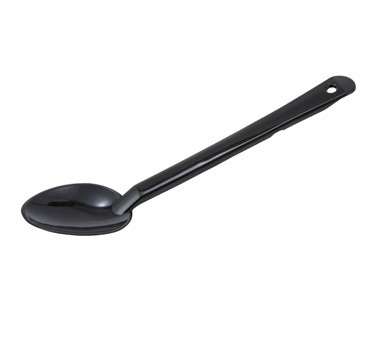 Winco PSS-13K Serving Spoon, 13", Solid, Polycarbonate, Black