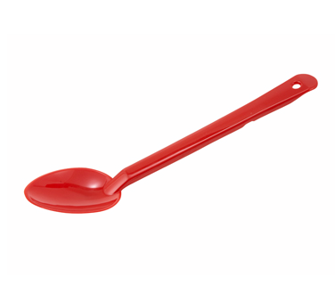 Winco PSS-13R Serving Spoon, 13", Solid, Polycarbonate, Red