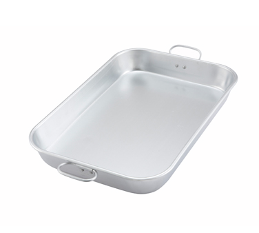 Winco ALBP-1218 Baking Pan, 17-3/4" X 11-1/2" X 2-1/4", Aluminum, With Handles