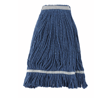 Winco MOP-24 Winco Mop-24, Wet Mop Head, 24 Oz, Loop-end, Yarn, Blue