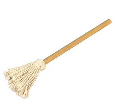 Winco OM-13 Oil Mop, 13" Overall Length (12 Each Per Inner Case, 96 Each Per Master Case)