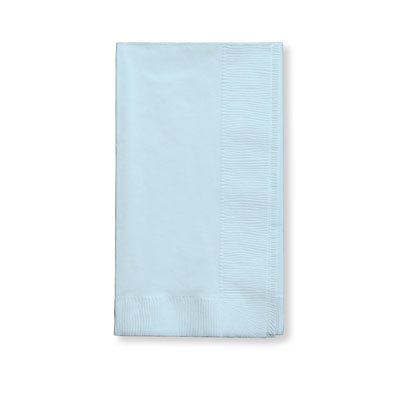 Converting 67157B Dinner Napkin, 16" X 16", Light Blue, 2-ply, 12/50/600