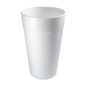 Dart Container 44TJ32 Cup Container, 44 Oz, Foam, White(sleeve Of 20) Use Lid 32sl