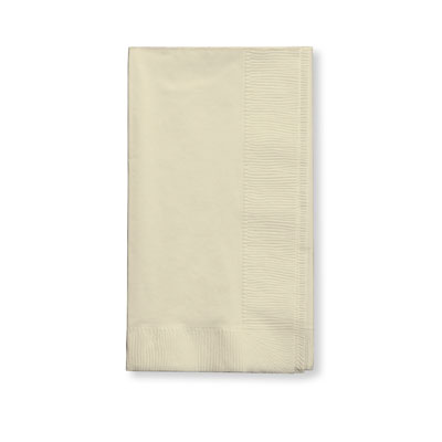 Converting 27-9161 Dinner Napkin, 16" X 16", Ivory, 2-ply, 6/100/600