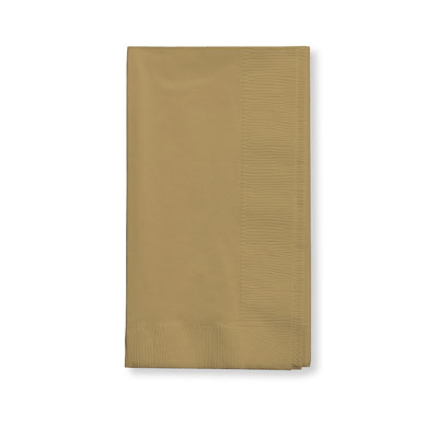 Converting 27-3276 Dinner Napkin, 16" X 16", Gold, 2-ply, 6/100/600