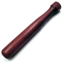 Co-rect M-1010 Muddler, 10", Wood, Brown