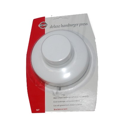 Norpro 507 Plastic Hamburger Press 4.5" Round