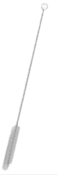 Brooms & Brushes GGB Groovy Grill Brush With Scraper, Long Wood Handle