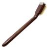 Brooms & Brushes SSGB-01 Grill Brush With Scraper, Wood Handle, Metal Wire