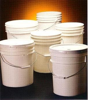 Price Container & Packaging 8207 Pail, 5 Gal, White, Indust. Storage