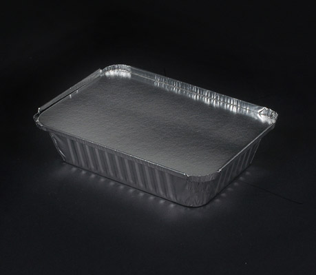 Durable L240-250 Board Lid, Aluminum Foil Container Lid, Oblong, 4 Lb., 250/cs