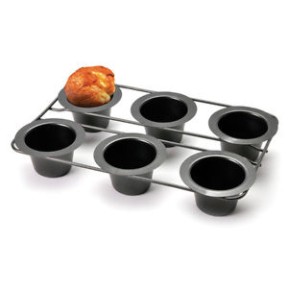 Norpro 3974 Linking Popover Pan, Pro-grade Steel