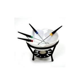 Norpro 505 7 Piece Ceramic Chocolate Fondue Set