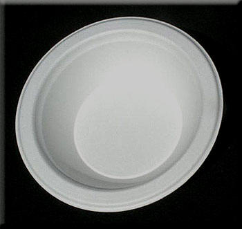 Converting 28-0000-51B Bowl, 12 Oz, Plastic, White, 12/50/600