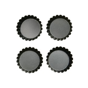 Norpro 3963 Tartlet Pans, Comes In Set Of 4, Nonstick 3"