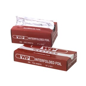 Western Plastics 632 Pop-up Alum Foil Sheets 9x10 3/4 6/500