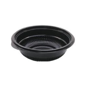 Johnson Sales M4805B Incredi-bowl, 5 Oz Round, Black, Microwavable, 500/cs