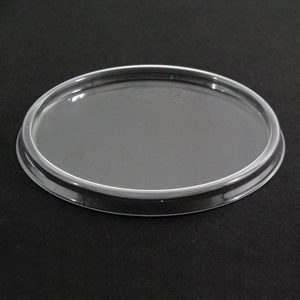 Dart Container 12CLR Lid For 12 Oz Foam Cup Container, Clear, 100/pk