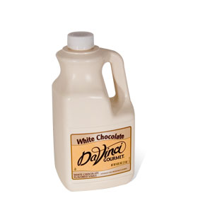 Davinci Gourmet 06202N Davinci Gourmet, White Chocolate Sauce, 1/2 Gallon