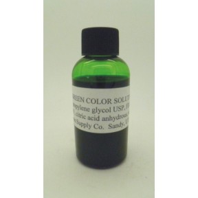 Johnson Supply Company 882 Food Coloring, 2 Oz, Green