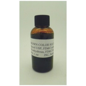Johnson Supply Company 886 Food Coloring, 2 Oz, Brown