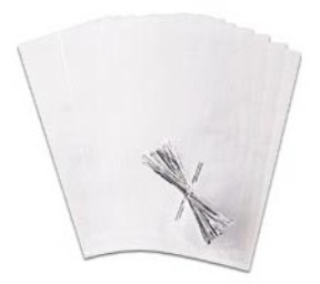 Wilton Enterprises Inc 1912-1239 Clear Party Bags 4 X 9.5 In. 50 Ct.