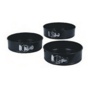 Gibson Overseas, Inc 69966.03 Cake Pan, 3 Pc, Carbon Steel, Spring Form