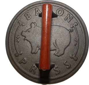 Norpro 1401 Bacon Press 9" Cast Iron