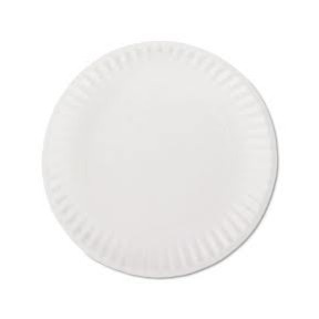 Family Store NPPLATE9 Paper Plate 9" Wht Easy Way 100 Pack