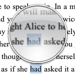 Magnifying glass Magnifying glass