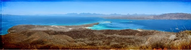 The top of Isla Coronado...do the hike. It's tough but worth it!