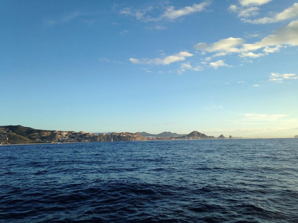 The cabo anchorage is nice and calm in the morning, but expect to be rockin and rollin by the afternoon.