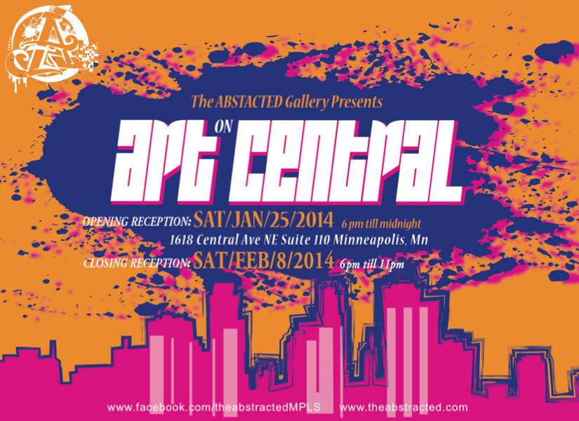 Art Central at Abstracted Gallery Jan 25th