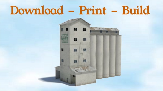 Industrial Silos Pack Deal How To Make A Building Out Of Paper