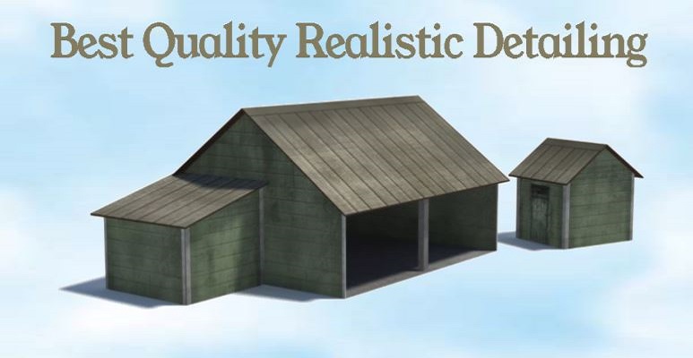 Farm Buildings Pack Deal C Scale Model Farm Buildings