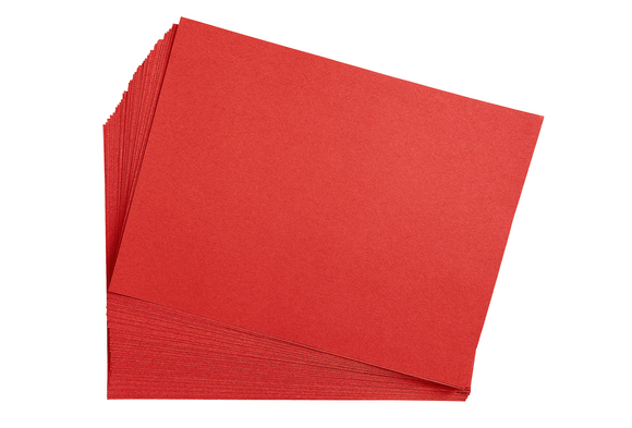 Red Construction Paper - Discount School Supply