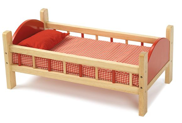 wooden doll beds