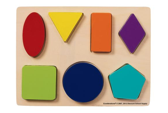 Wooden Shapes Puzzle - Discount School Supply